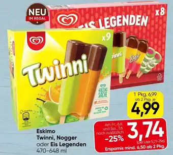 Spar Eskimo twinni, nogger oder eis legenden Angebot