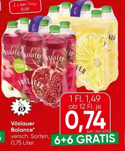 Spar Vöslauer Balance Angebot