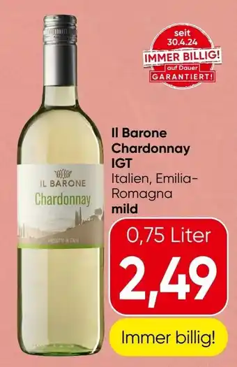 Spar Il Barone Chardonnay IGT Angebot
