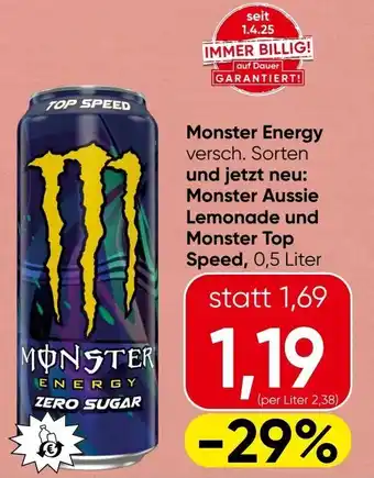 Spar Monster Energy Angebot