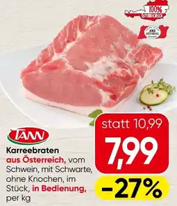 Spar Karreebraten aus Österreich Angebot