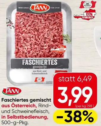 Spar Faschiertes gemischt aus Österreich Angebot