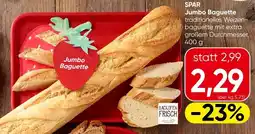 Spar Spar jumbo baguette Angebot