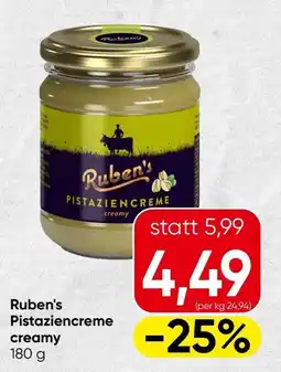 Spar Ruben's pistaziencreme creamy Angebot