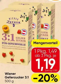 Spar Wiener Gelierzucker Angebot