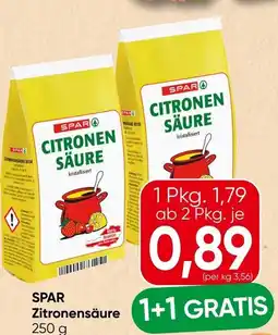 Spar SPAR Zitronensäure Angebot