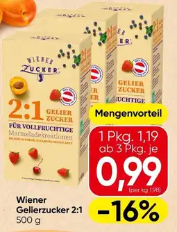 Spar Wiener Gelierzucker Angebot