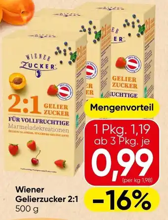 Spar Wiener Gelierzucker Angebot