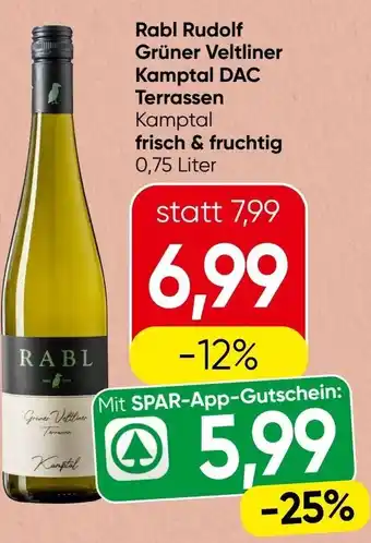 Spar Rabl rudolf grüner veltliner kamptal dac terrassen Angebot