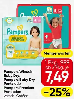 Spar Pampers Baby Dry Pants Angebot