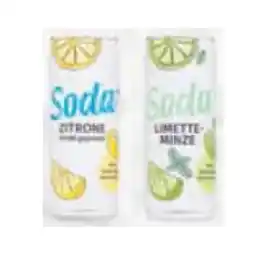 Hofer Soda Zitrone oder Limette-Minze HOFER Angebot