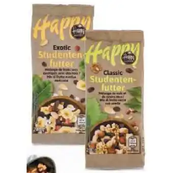 Hofer Studentenfutter classic oder exotic mit Sultaninen HOFER Angebot