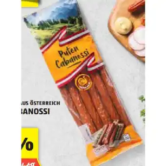 Hofer Puten Cabanossi HOFER Angebot