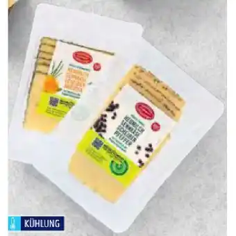 Hofer Bio-Sennkäse Scheiben Kräuter oder Pfeffer HOFER Angebot