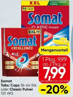 Spar Somat tabs caps Angebot