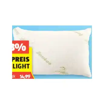 Hofer Nackenstützkissen Bambus Gr. 40 x 60 cm HOFER Angebot