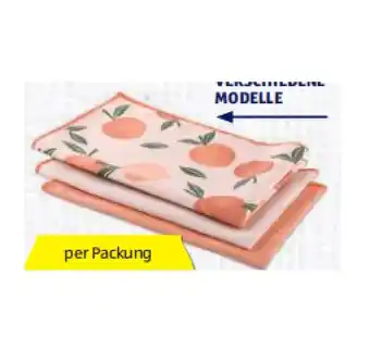 Hofer Mikrofaser Geschirrtücher 3er-Pack Gr. 42 x 68 cm versch. Modelle HOFER Angebot