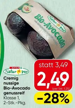 Spar Cremig nussige bio-avocado genussreif Angebot