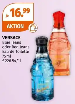 Müller VERSACE Blue Jeans oder Red Jeans Eau de Toilette Angebot