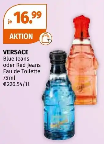 Müller VERSACE Blue Jeans oder Red Jeans Eau de Toilette Angebot