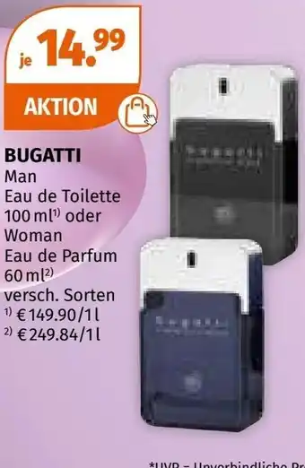 Müller Bugatti man eau de toilette Angebot