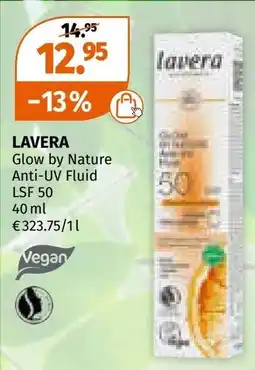Müller Lavera glow by nature anti-uv fluid Angebot