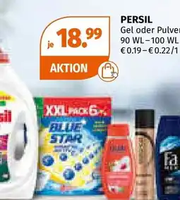 Müller Persil Gel oder Pulver Angebot