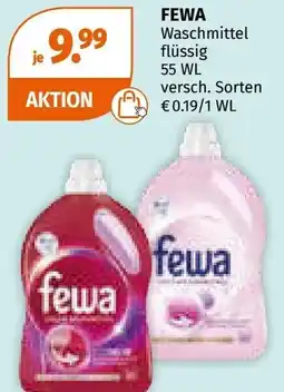 Müller FEWA Waschmittel flüssig Angebot