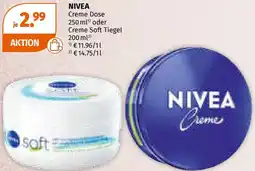 Müller NIVEA Creme Dose Angebot