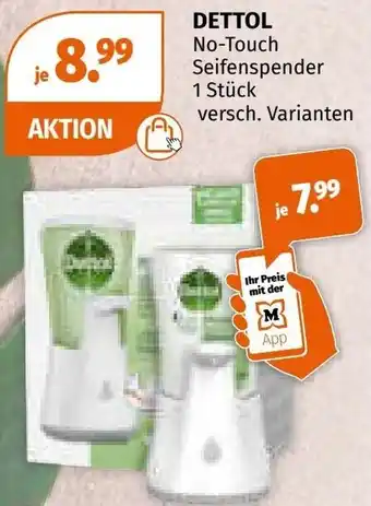 Müller Dettol no-touch seifenspender Angebot