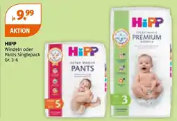 Müller HIPP Windeln oder Pants Singlepack Angebot