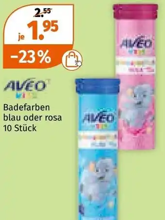 Müller AVEO Badefarben blau oder rosa Angebot