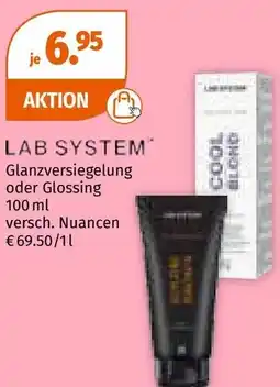Müller LAB SYSTEM" Glanzversiegelung oder Glossing Angebot