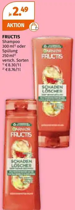 Müller Fructis shampoo Angebot