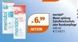 Müller Meridol mund-spülung zahnfleischschutz Angebot