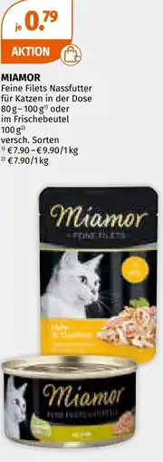 Müller Miamor feine filets nassfutter Angebot