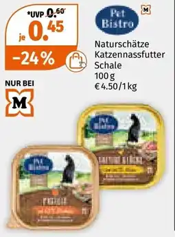Müller Naturschätze katzennassfutter schale Angebot