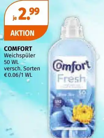 Müller Comfort weichspüler Angebot