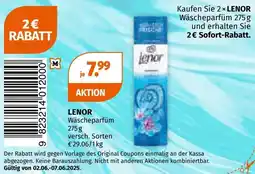 Müller Lenor wäscheparfüm Angebot