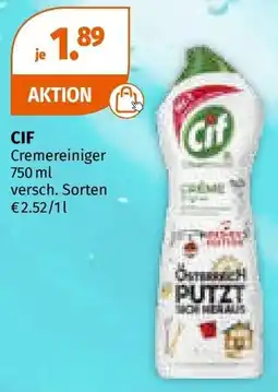 Müller Cif cremereiniger Angebot