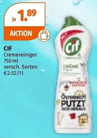 Müller Cif cremereiniger Angebot