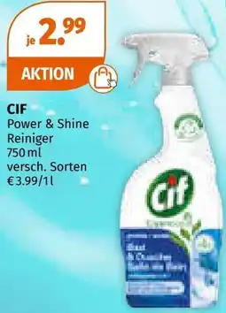 Müller Cif power & shine reiniger Angebot
