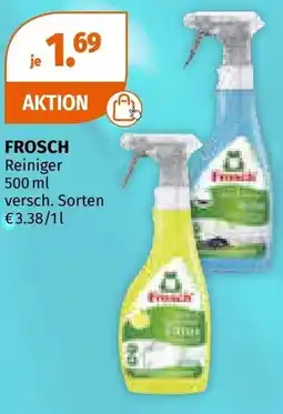 Müller Frosch reiniger Angebot