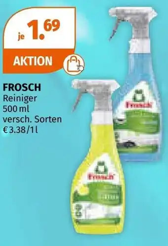 Müller Frosch reiniger Angebot