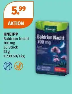 Müller Kneipp baldrian nacht Angebot