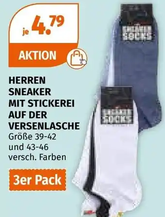 Müller Herren sneaker mit stickerei auf der versenlasche Angebot