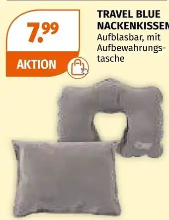 Müller Travel blue nackenkissen Angebot