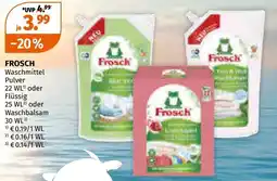 Müller Frosch waschmittel pulver Angebot