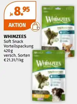 Müller Whimzees soft snack Angebot