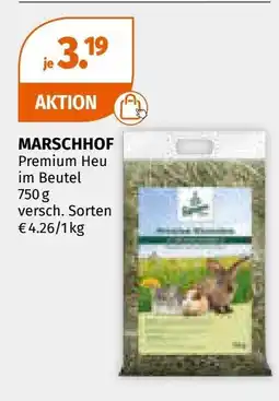 Müller Marschhof premium heu im beutel Angebot